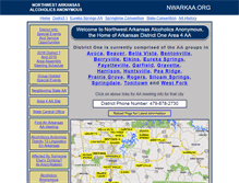 Tablet Screenshot of nwarkaa.org